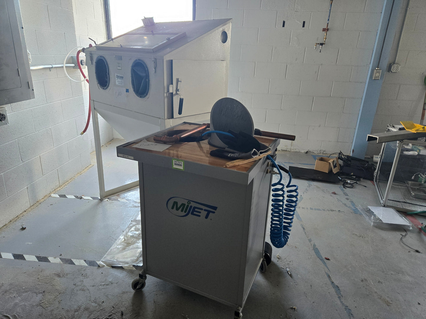 MiJET Standalone Parts Cleaning Workstation