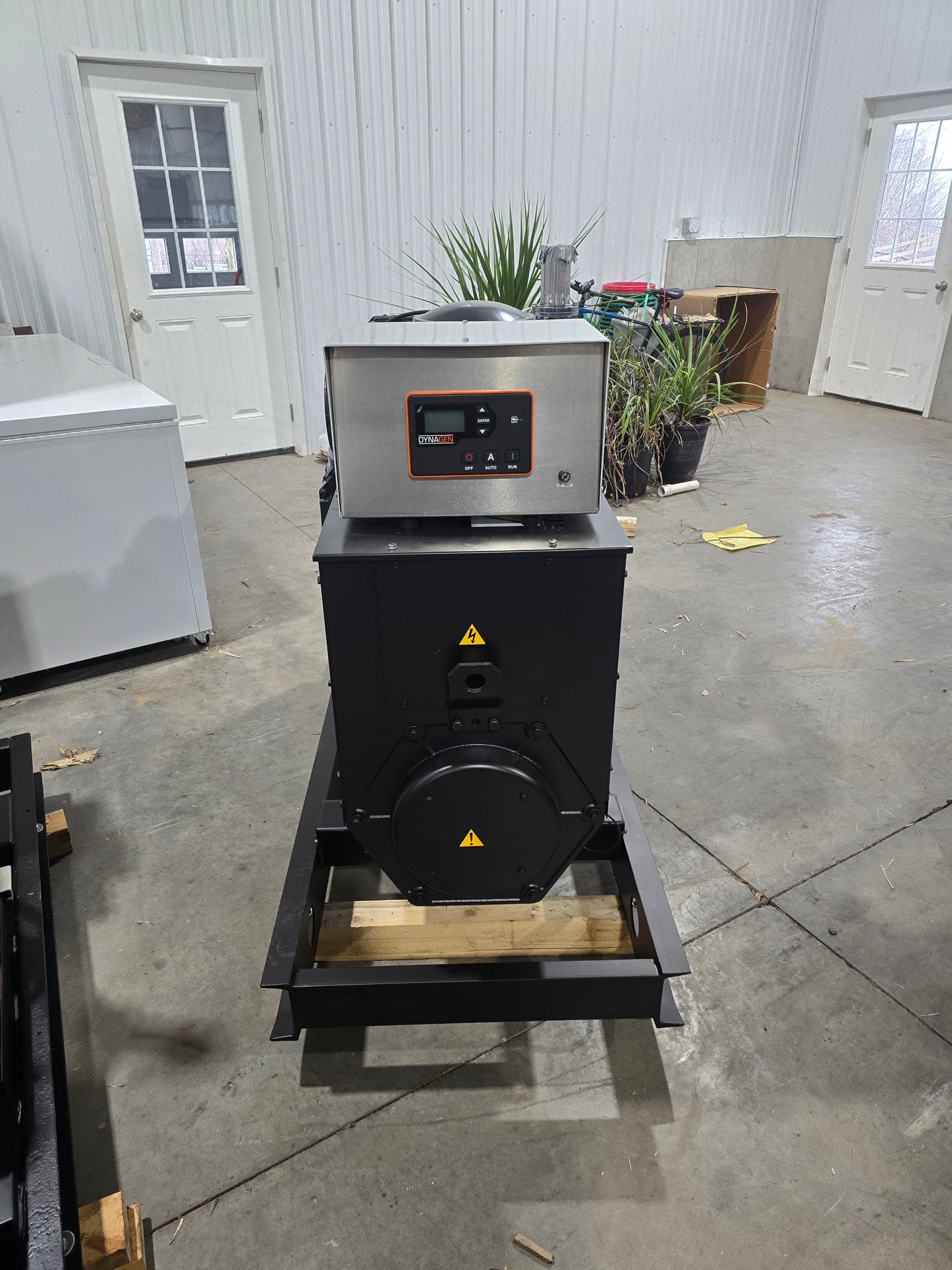 60KW NEW FPT Powered Open Skid Generator TIER 3