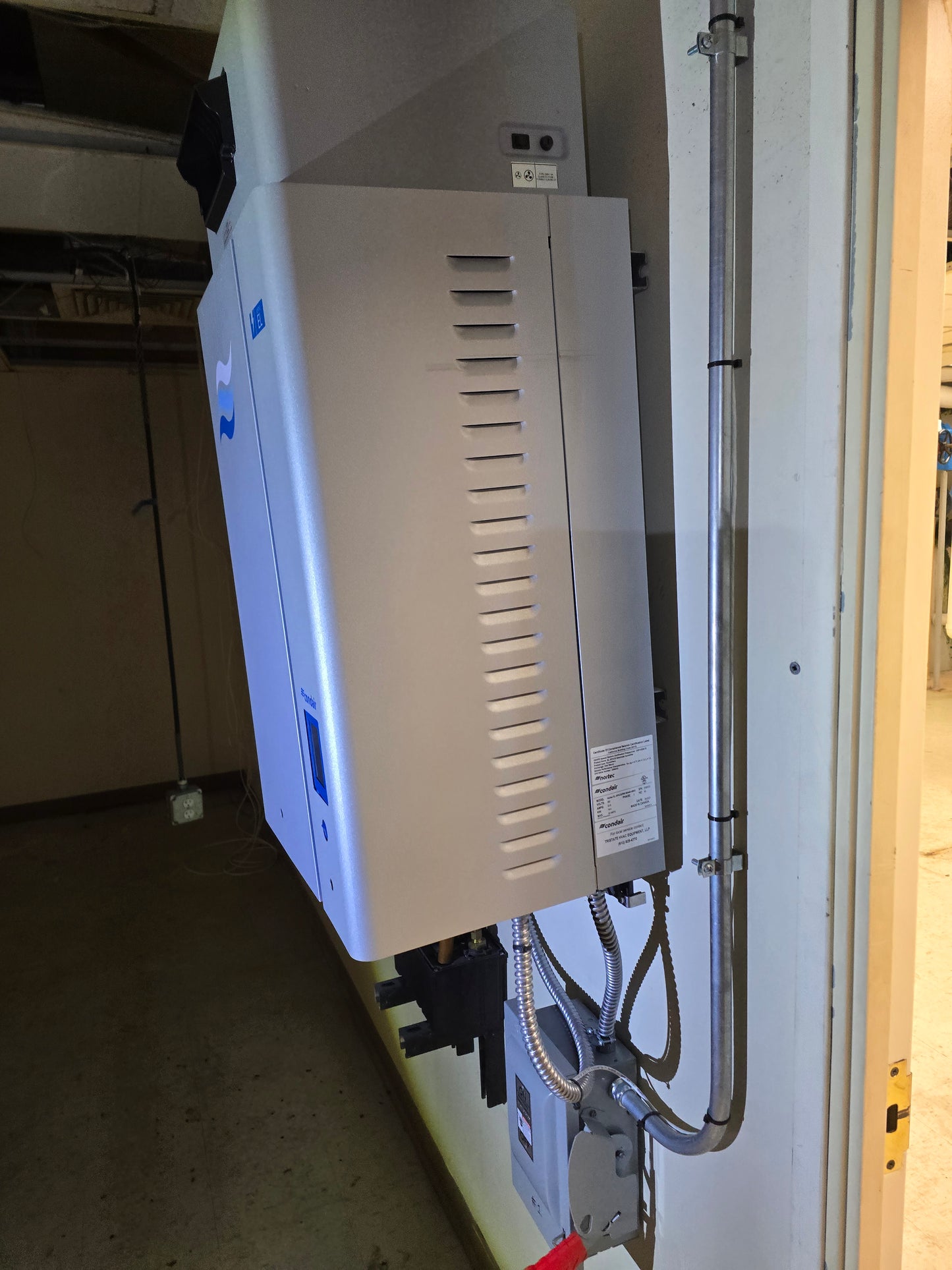 Condair Nortec EL Space 50 Electrode Humidifier 480V 3PH 15kW Steam Blower 2021