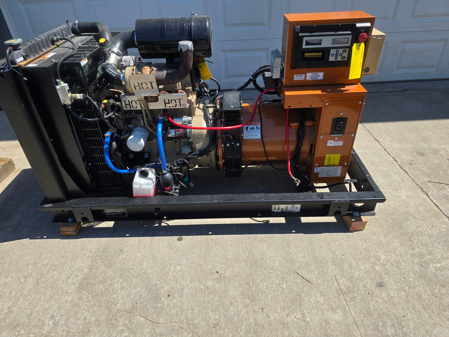 30kW Generac 4024 John Deere Diesel Generator '07 398hrs TESTED