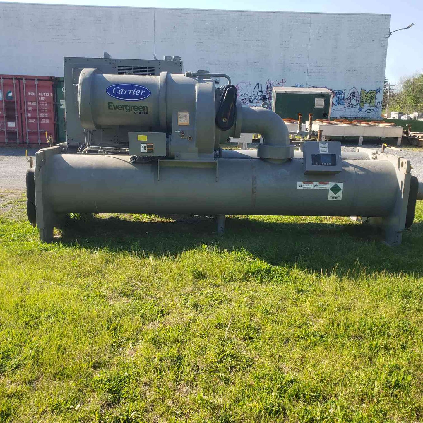 Carrier Evergreen 300 Ton 350 Ton 460V 3PH 60Hz 277A Chiller 19XRV3537337KBH64 (SKU: 113185)