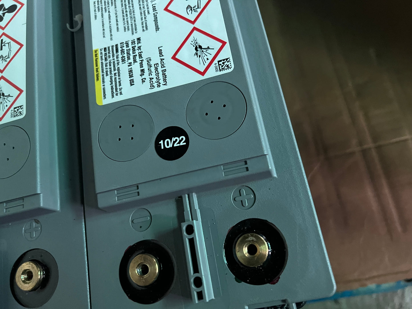 â€˜17 Battery Deka HR7500ET 12v 193A 750W Audio Solar UPS Tested 100% -19140