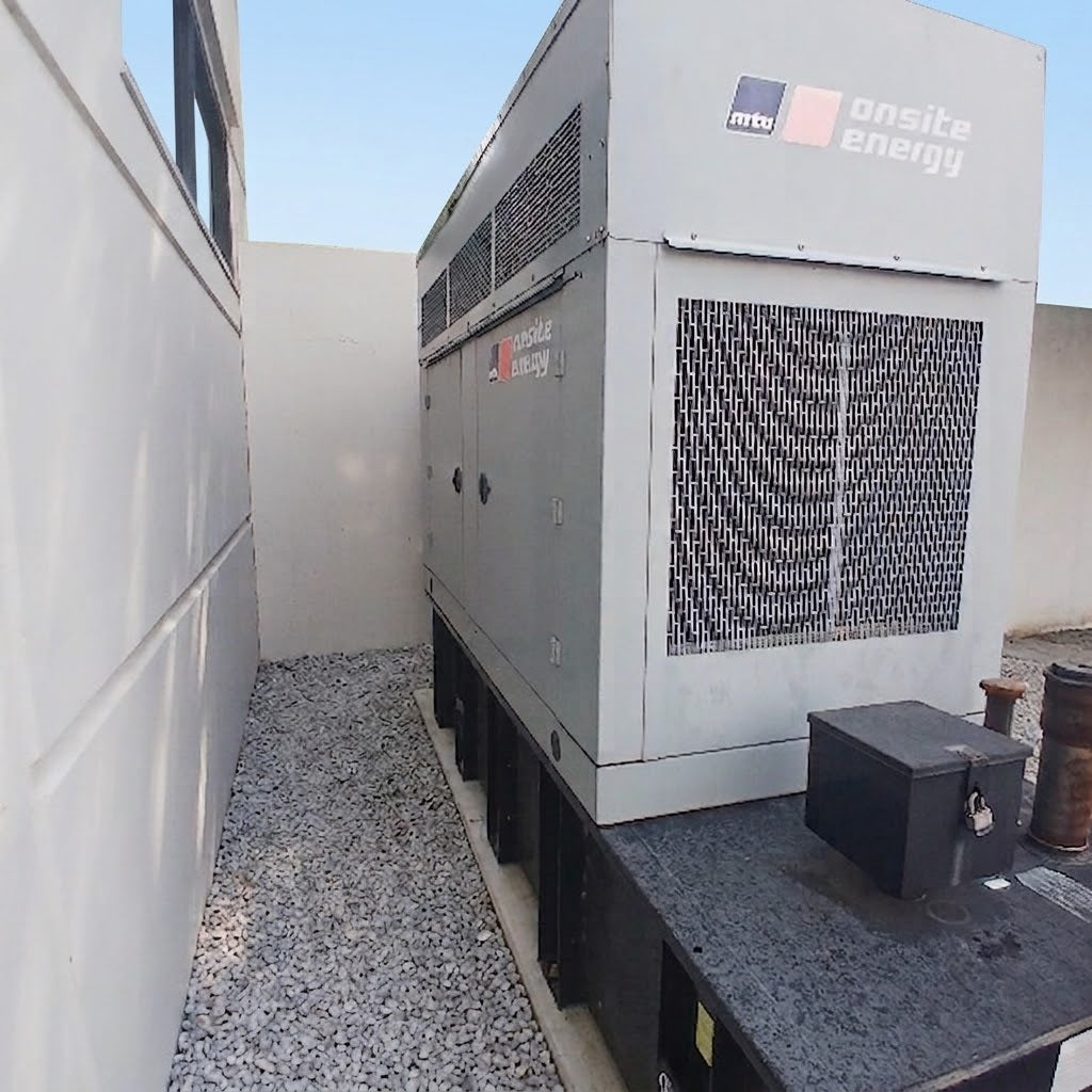 MTU 180kW Diesel Generator - John Deere 6068 - 120/208V 3PH - Only 277 Hours TESTED & VIDEO (SKU: 112637)