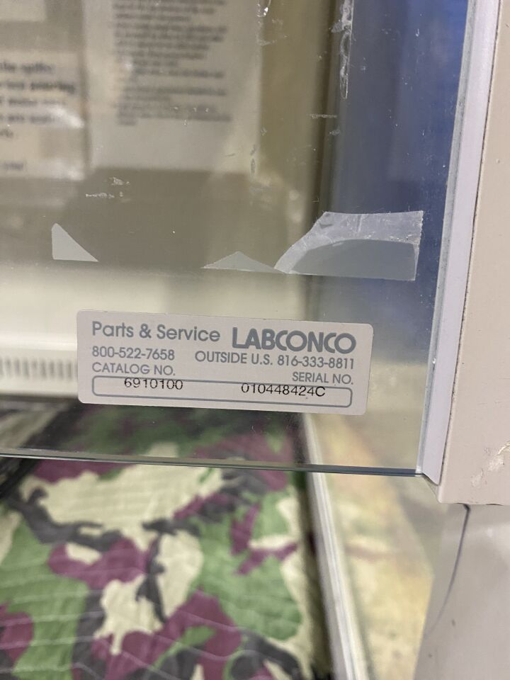 LABCONCO Paramount Filtered Enclosure Fume Hood Bio Safety Cabinet