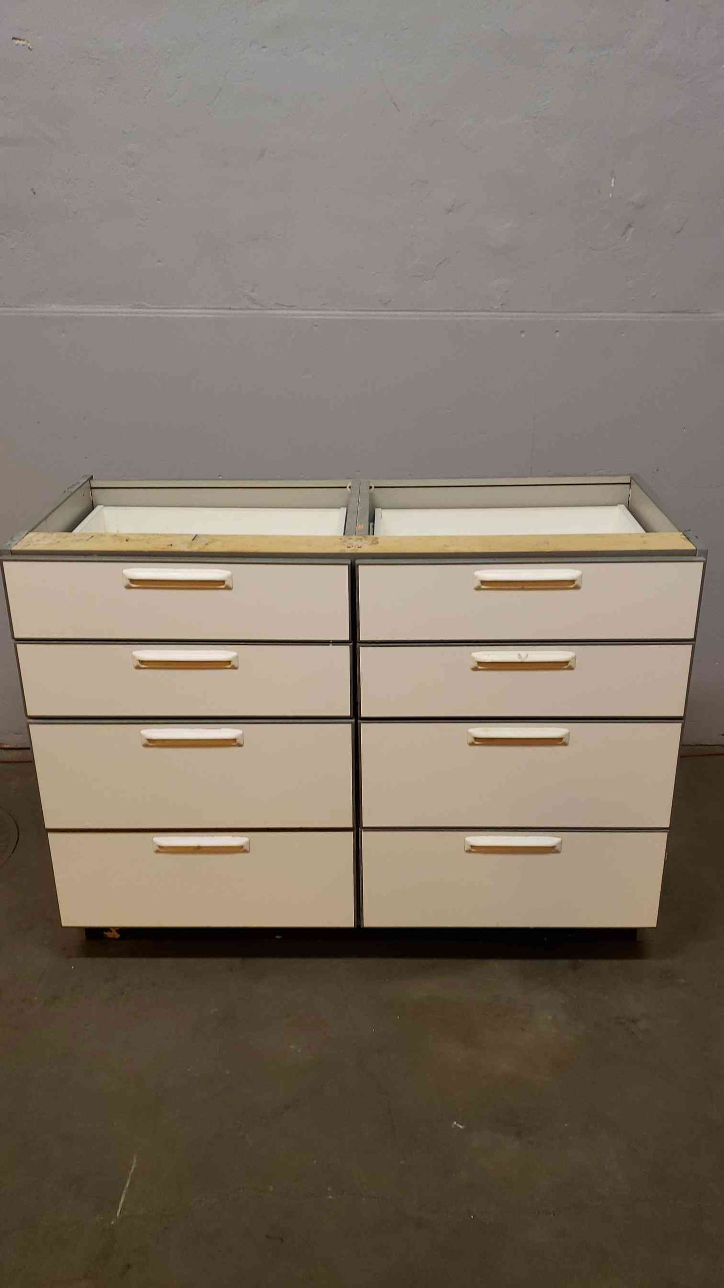Chemsurf Lab Casework Benches & Storage Cabinet Wood 5 Pieces Bundle