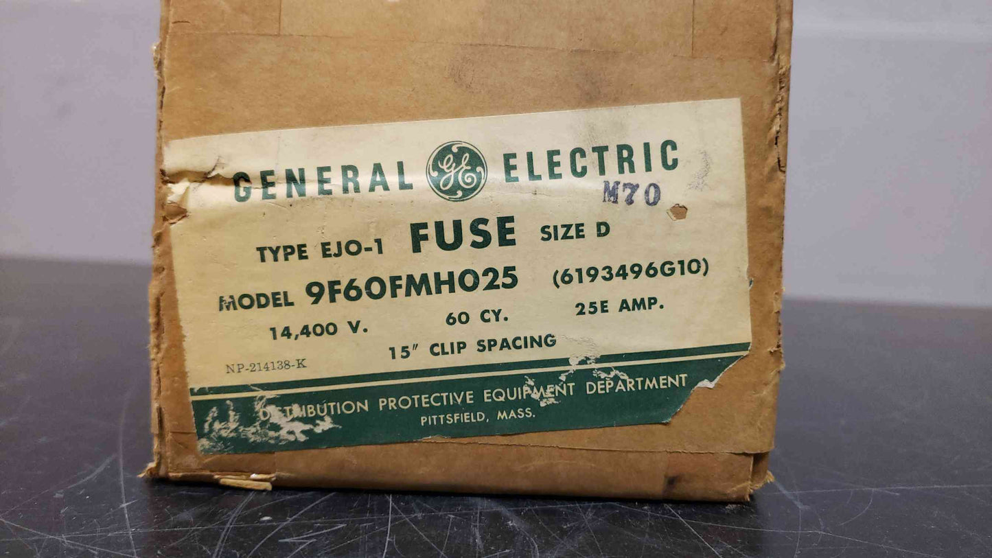 General Electric Type EJO-1 Size D 9F60FMH025 (SKU: 4966AA)(4966AA)