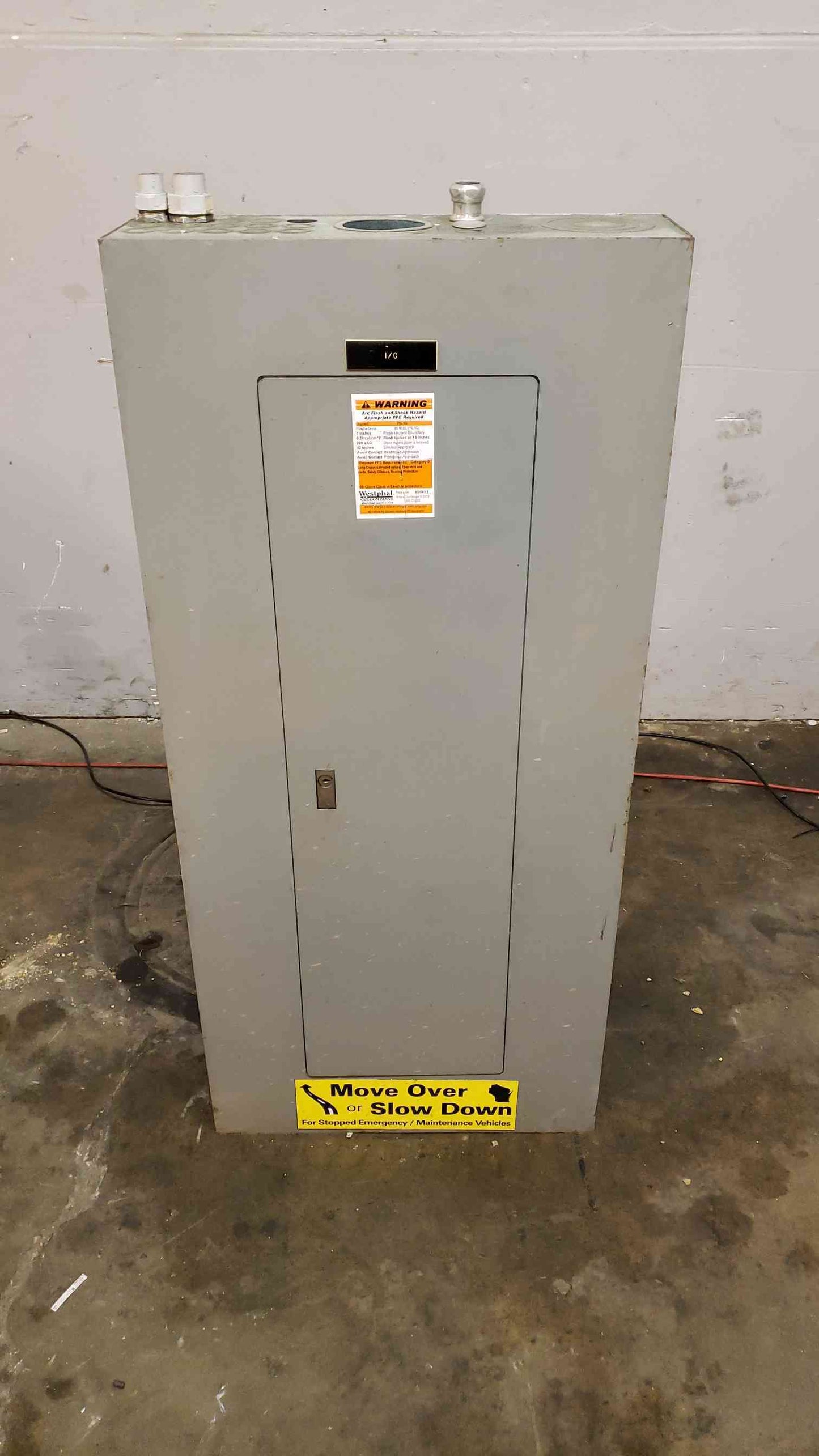 Square D NQOB 225A Complete Panelboard 208Y/120V 3PH 4W w/ QOB Bolt-On Breakers (SKU: 3098AA)