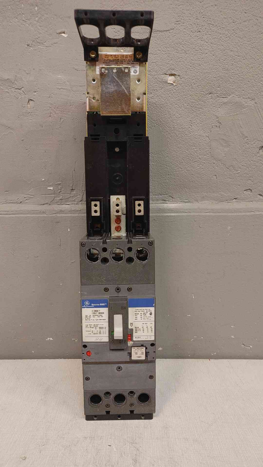 GE Spectra RMS 600VAC 150A SFHA36AT0250 (2628AA)