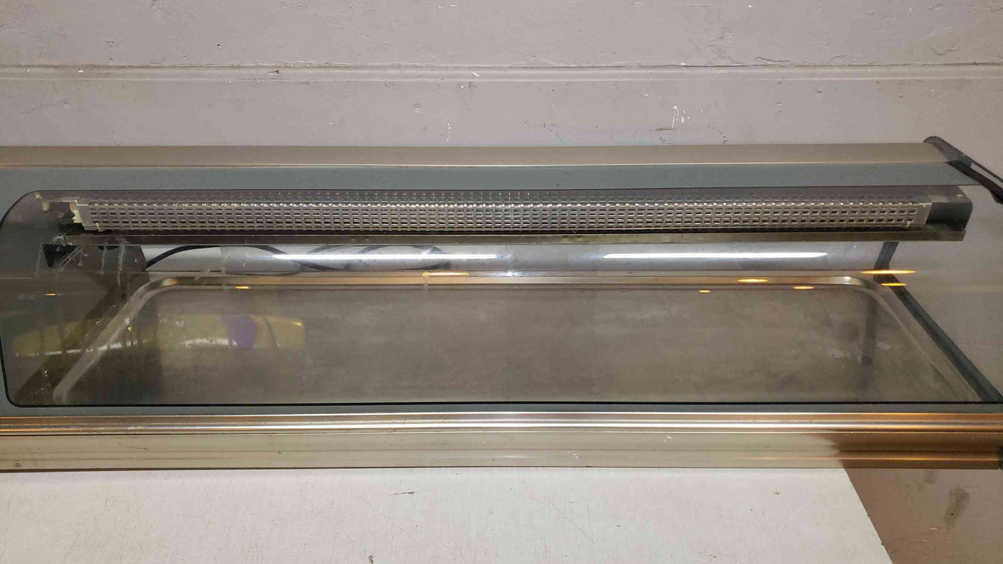 Jet Tech 5' Right Silver Sushi Case DO-5S-R Refrigerated R-134A (SKU: 106923)