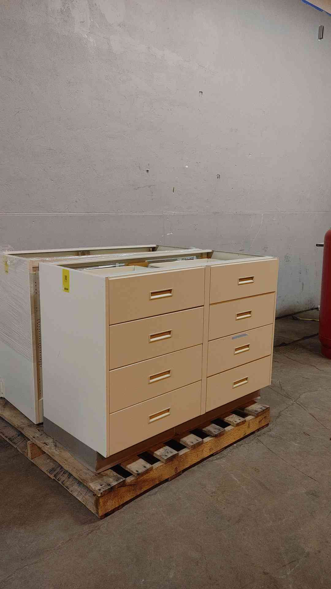 4' Hamilton Recessed Drawers Only Casework (107564)