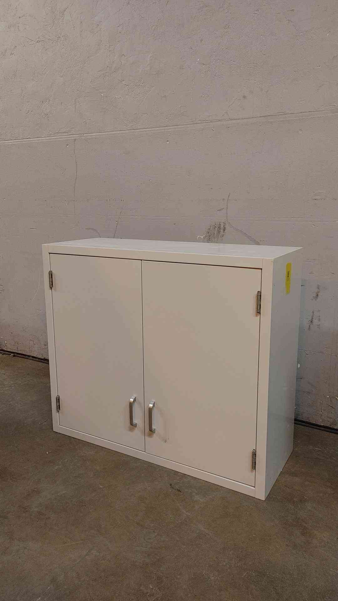 3' Duralab Solid Door Overhead White (SKU: 108301)