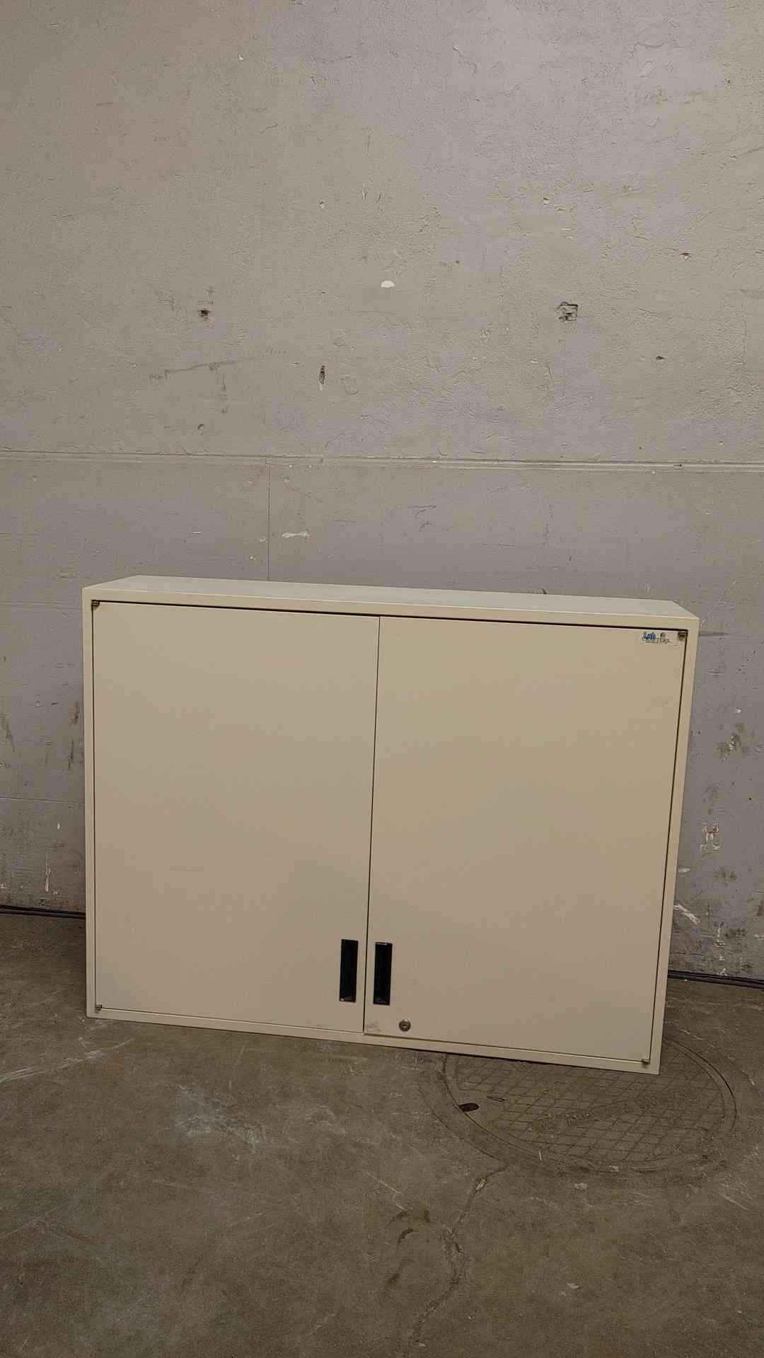 Labcrafters 4' Metal Wall-Mount Lab Cabinet Double Swinging Door