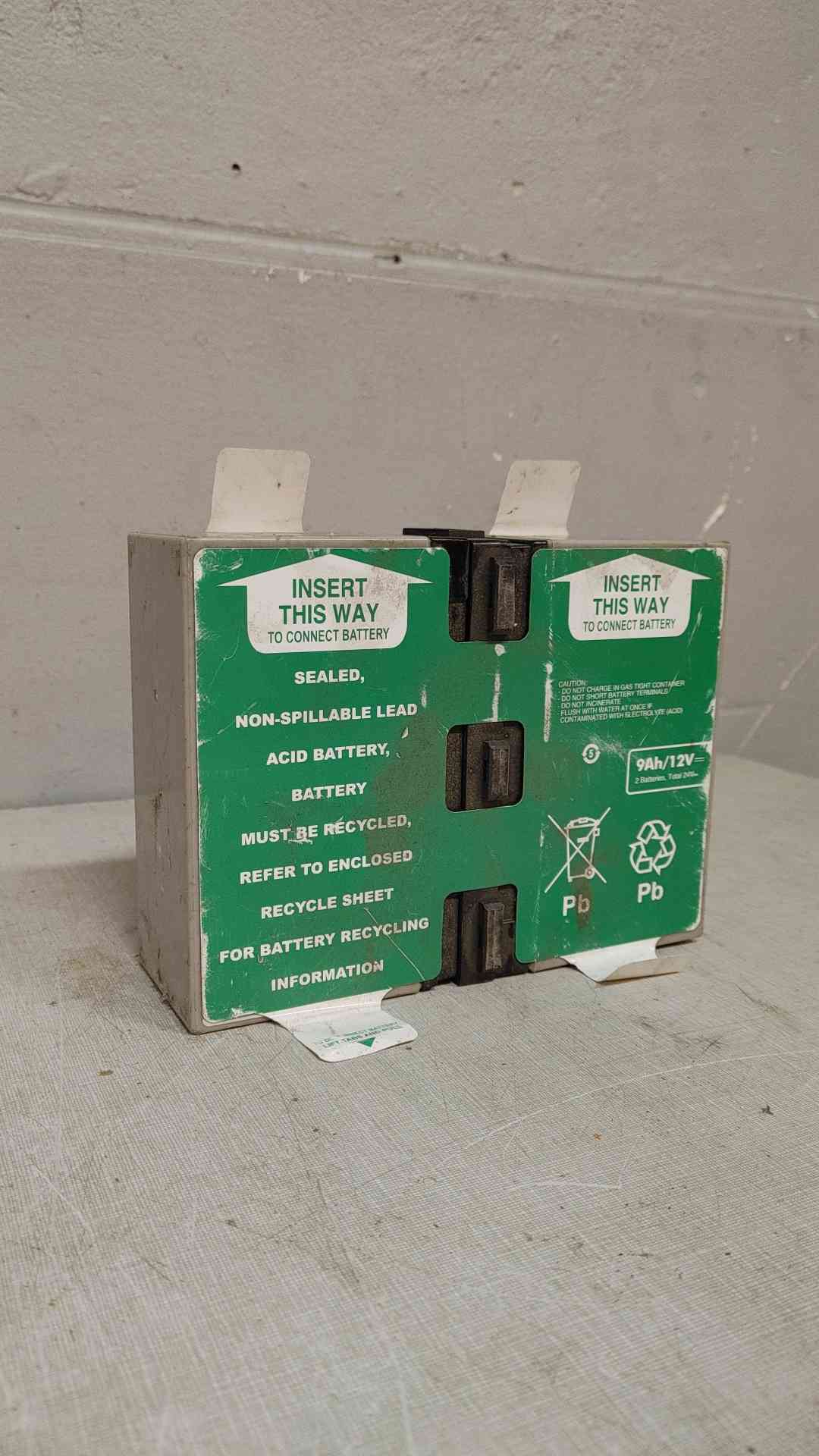 UPC Sealed Non-Spillable Lead Acid Battery 9Ah 24V (108386)
