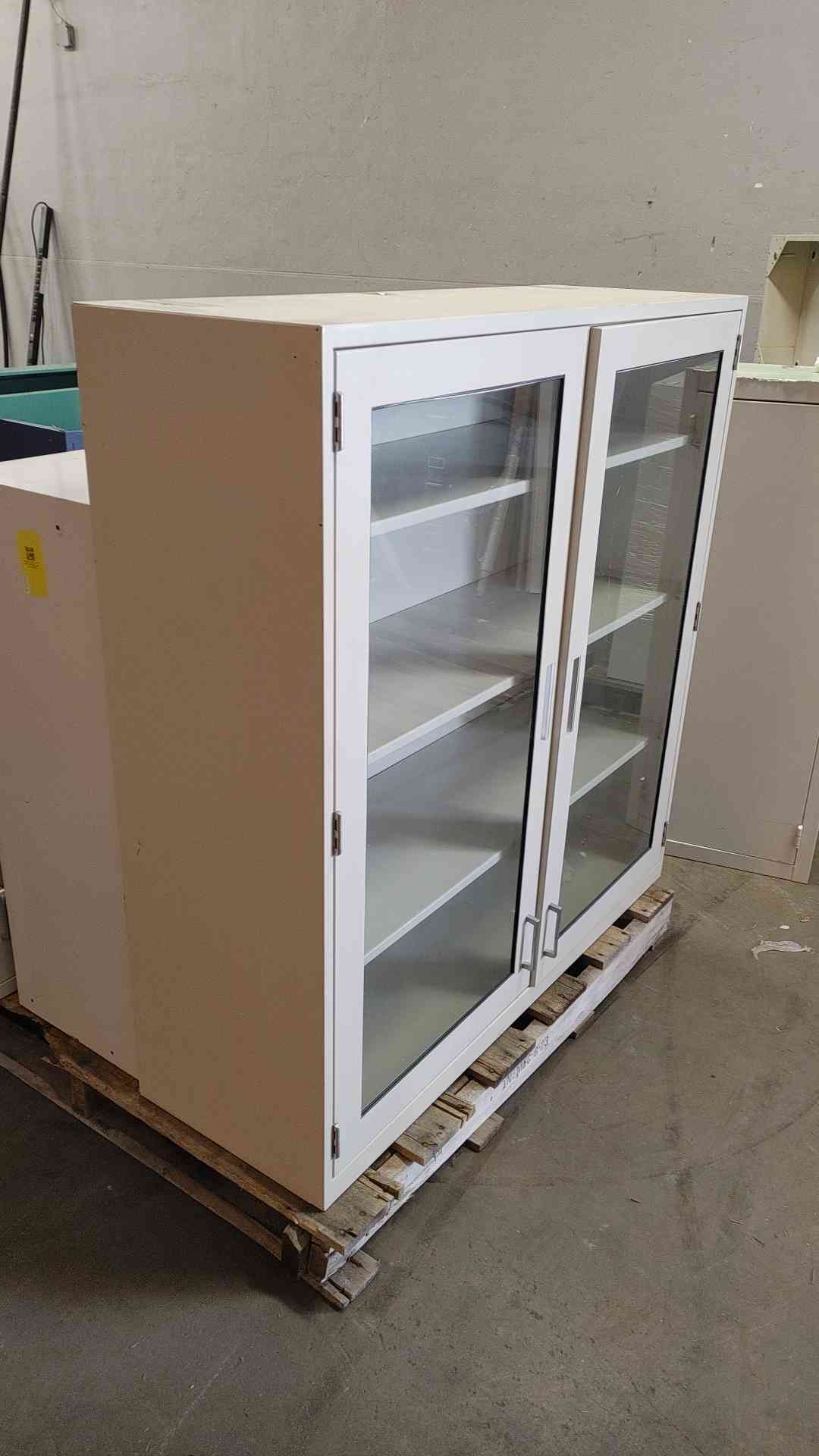 4' Hamilton Glass Doors Overhead Casework (108658)