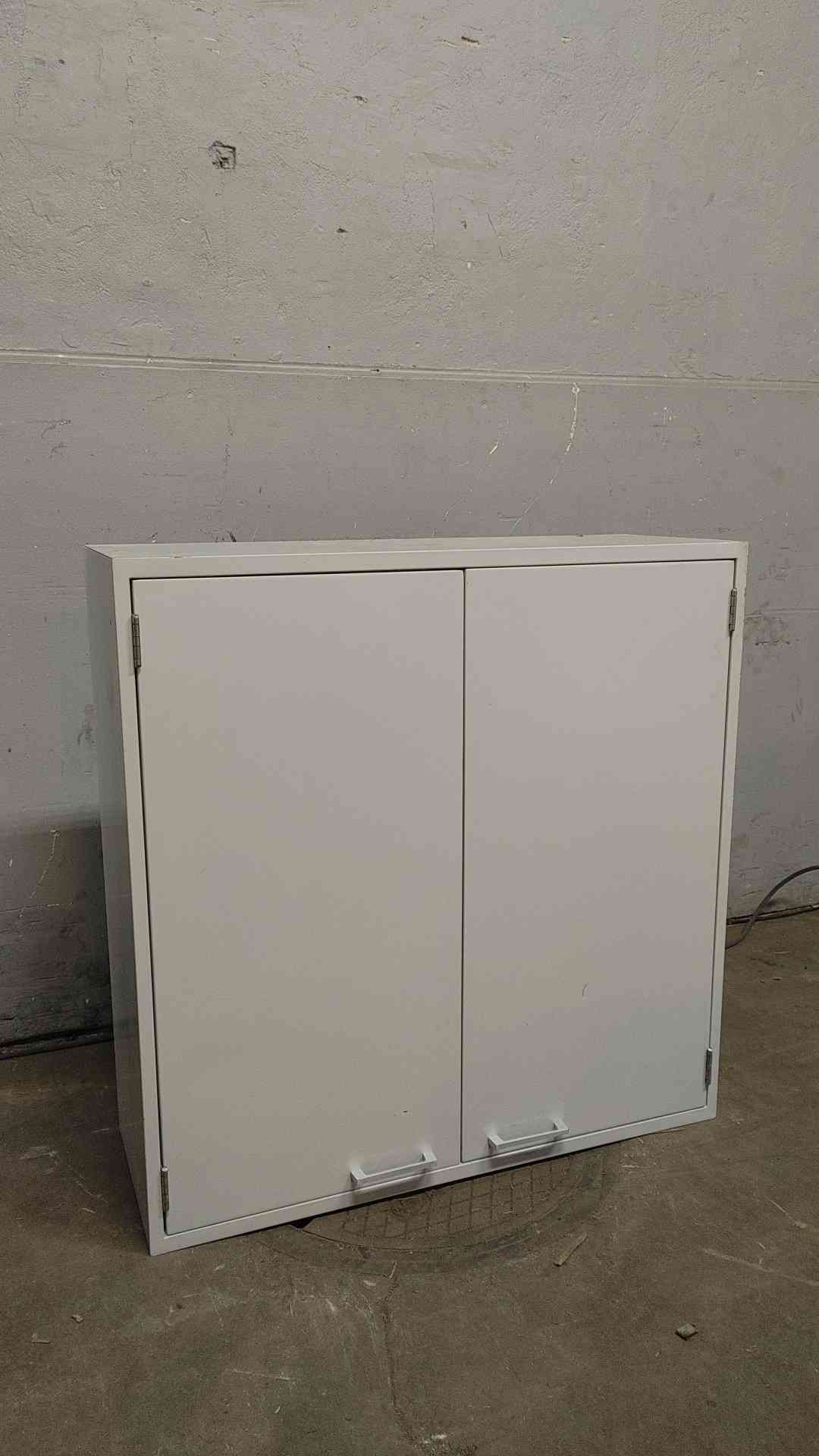 3' Hamilton Dual Solid Metal Door Overhead Casework (108644)