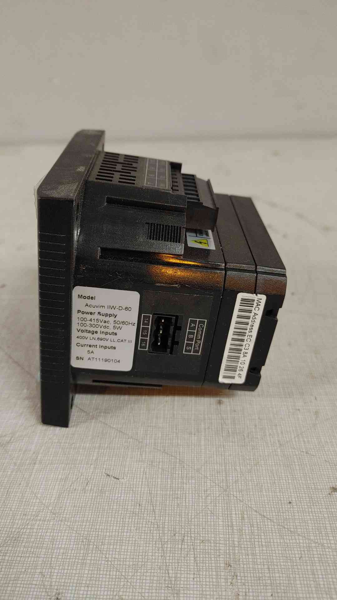 Acuvim IIW-D-60 Multifunction Power Meter 415 Vac/300 Vdc (108741)