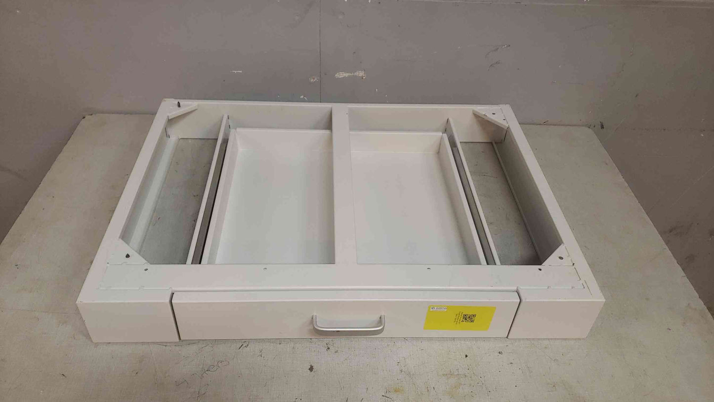 Labcrafters 30" Metal Lab Drawer Apron Sit-Down Legroom Station