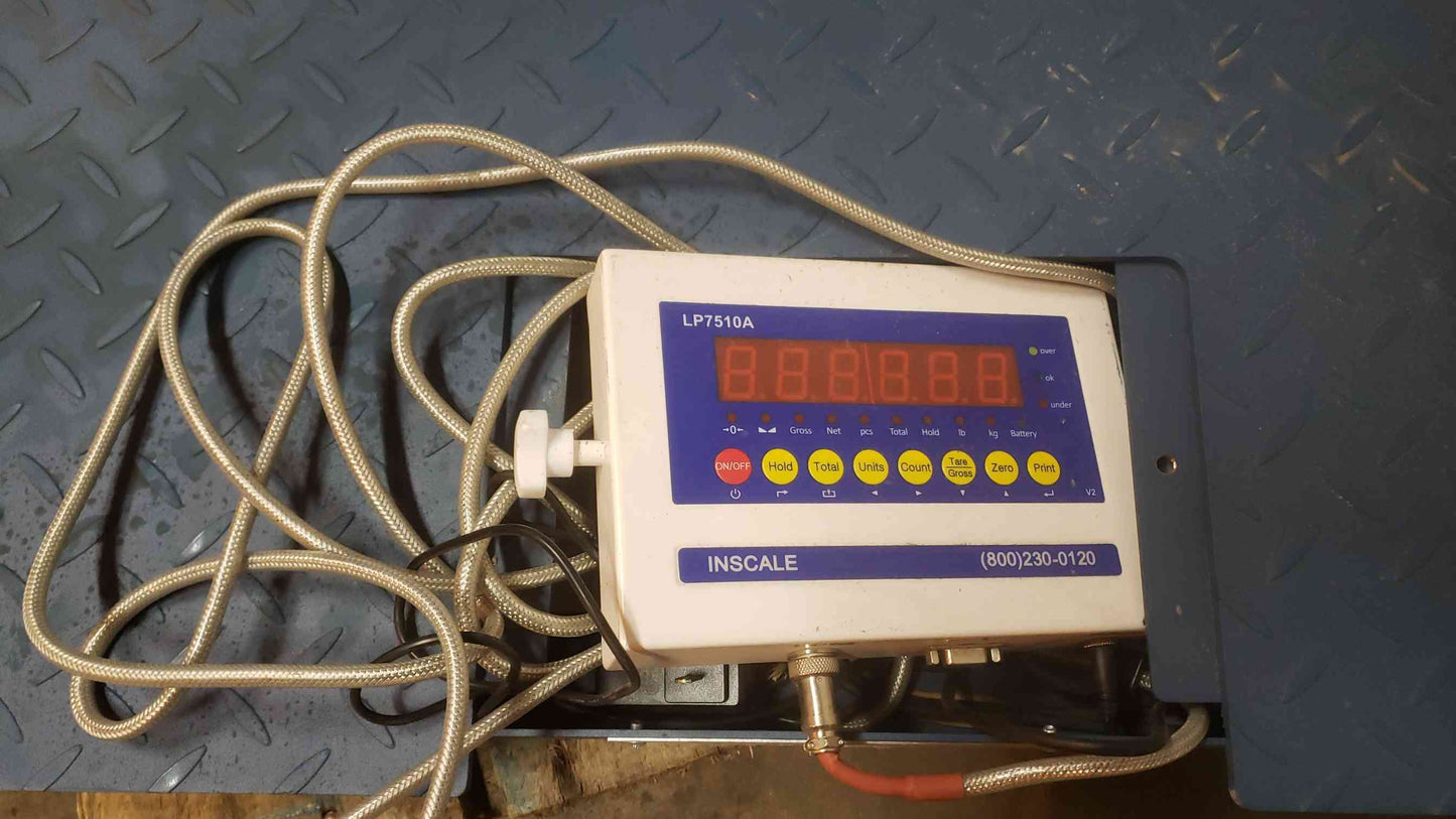 Uline Inscale Model IN7620 10,000 Lbs Capacity TESTED (108758)