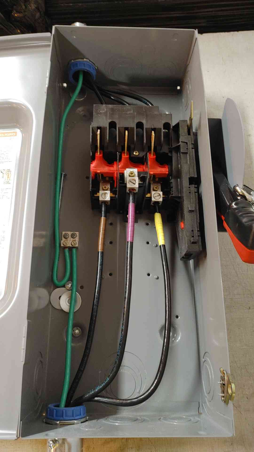 Square D Heavy Duty Safety Switch 100A 600v HU363 (108881)