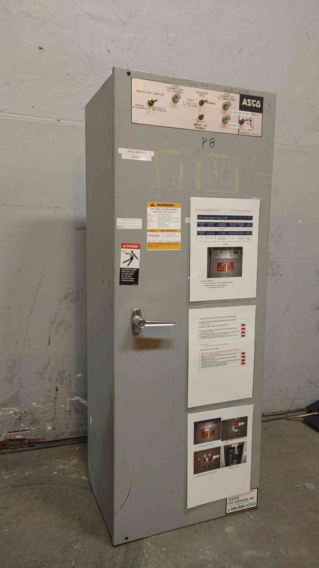 ASCO ATS 400A 480V E940340097XC Automatic Transfer Switch (108921)