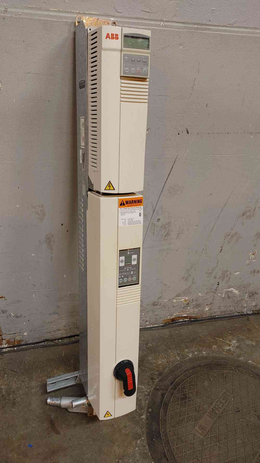 7.5HP ABB ACH401C00932 Control Panel 3PH 380-480VAC w/ Bypass (108943)