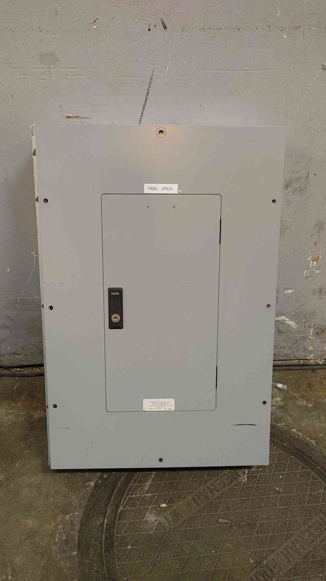 Cutler-Hammer PRL1 100A 3PH Copper Bus Panelboard Loaded w/ 28 BAB Breakers (108988)