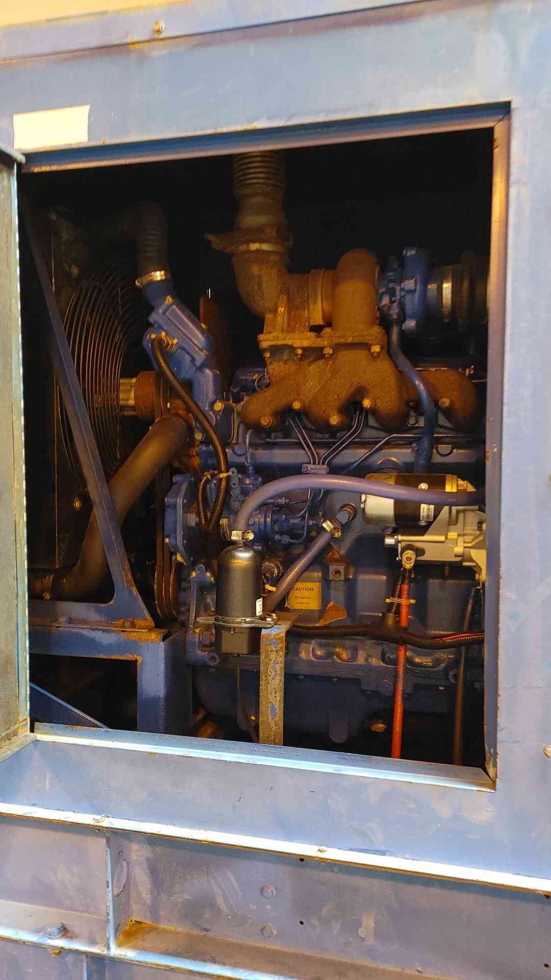 50KW Magnetek RDS630 Generator John Deere 4039 Diesel 1&3PH 976Hrs TESTED (109020)
