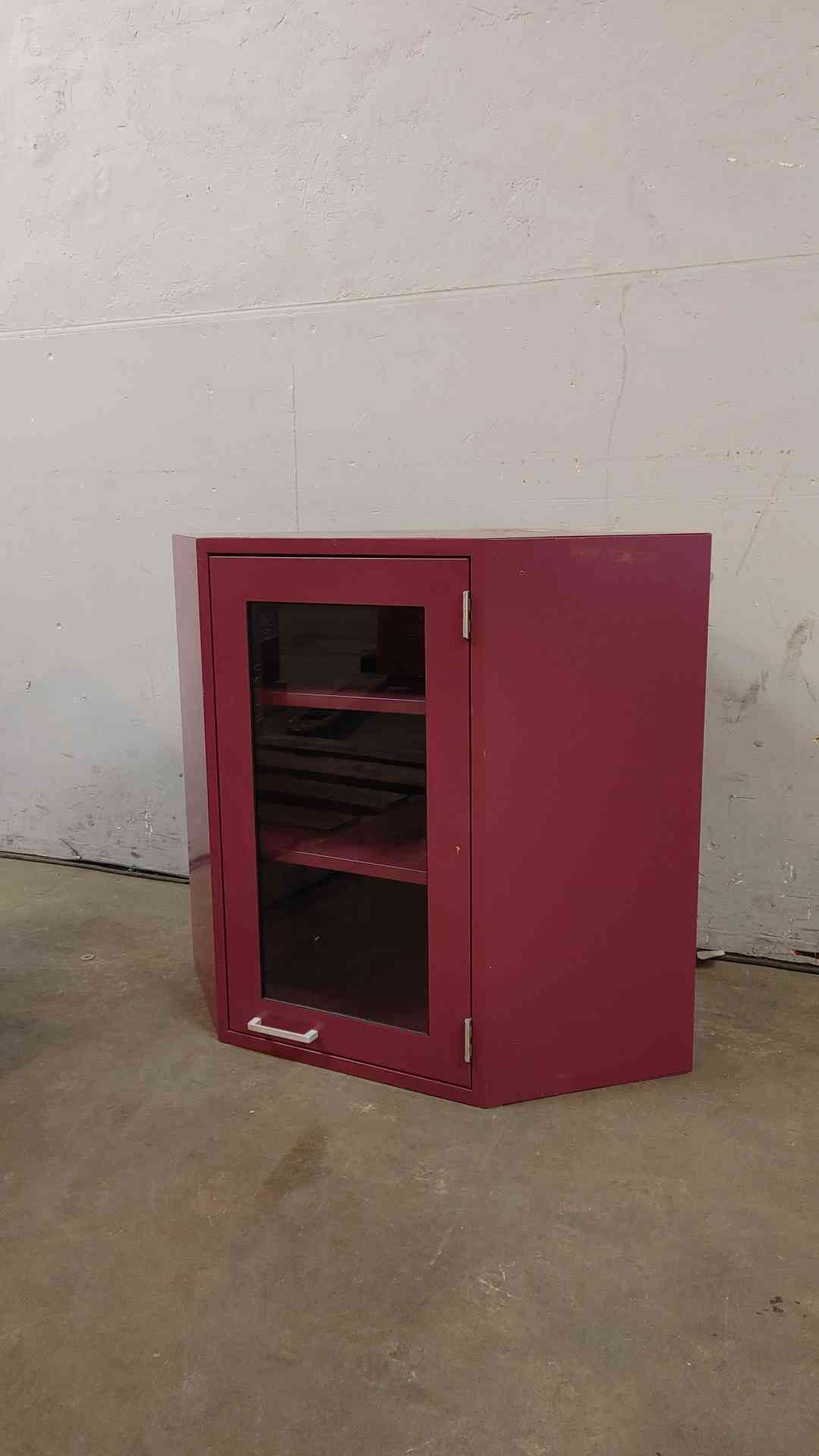 3' Hamilton Single Glass Overhead Casework (109024)
