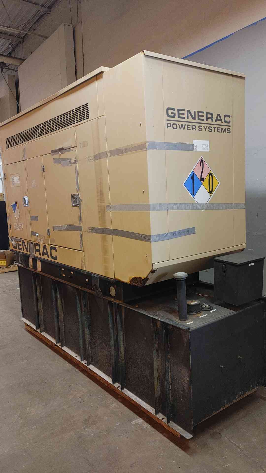 50KW SD050 Generac John Deere Diesel Generator 1Ph 782Hrs TESTED (109032)