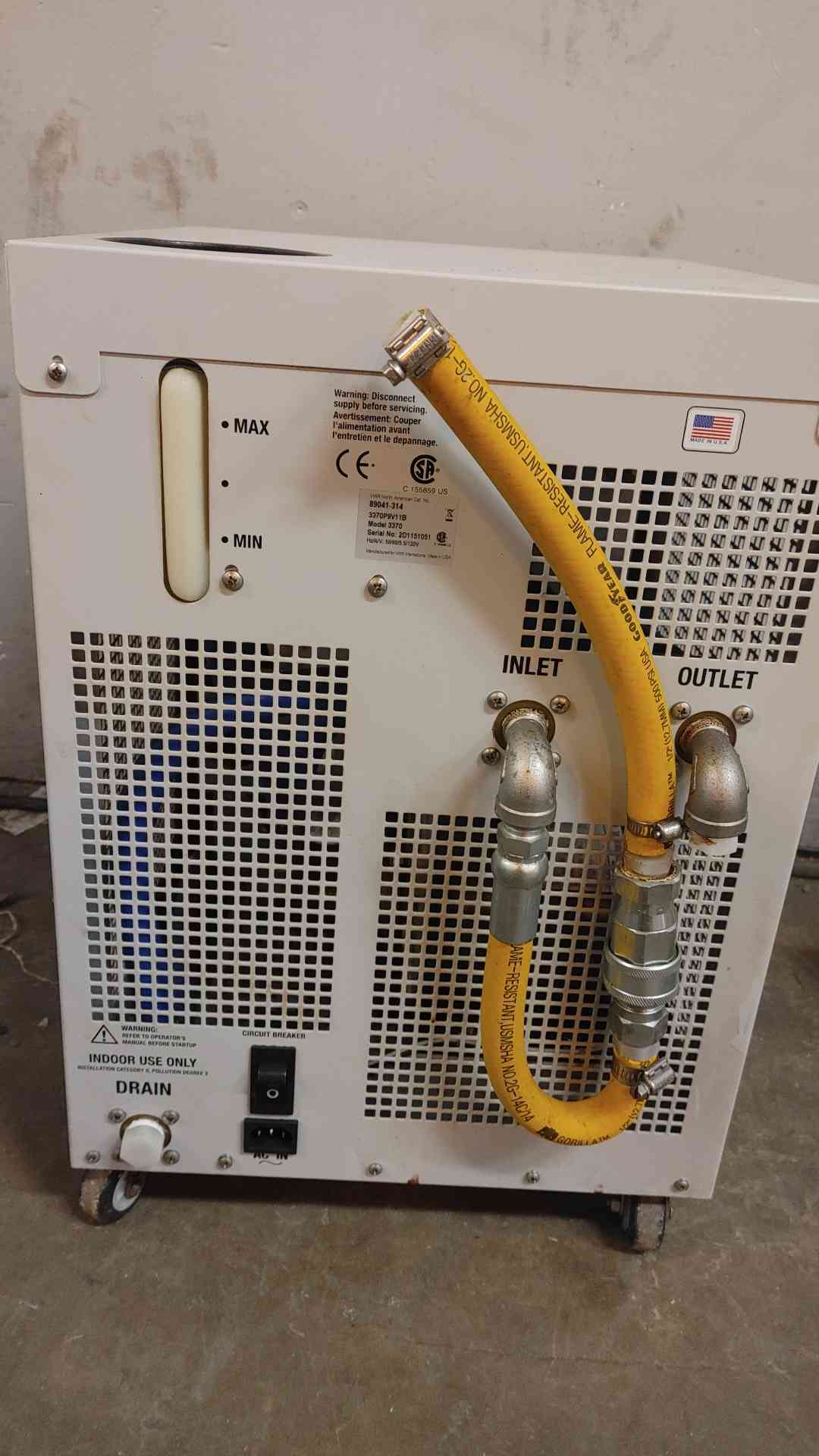 VWR Recirculator Model 3370 50/60 Hz 120 V (109236)