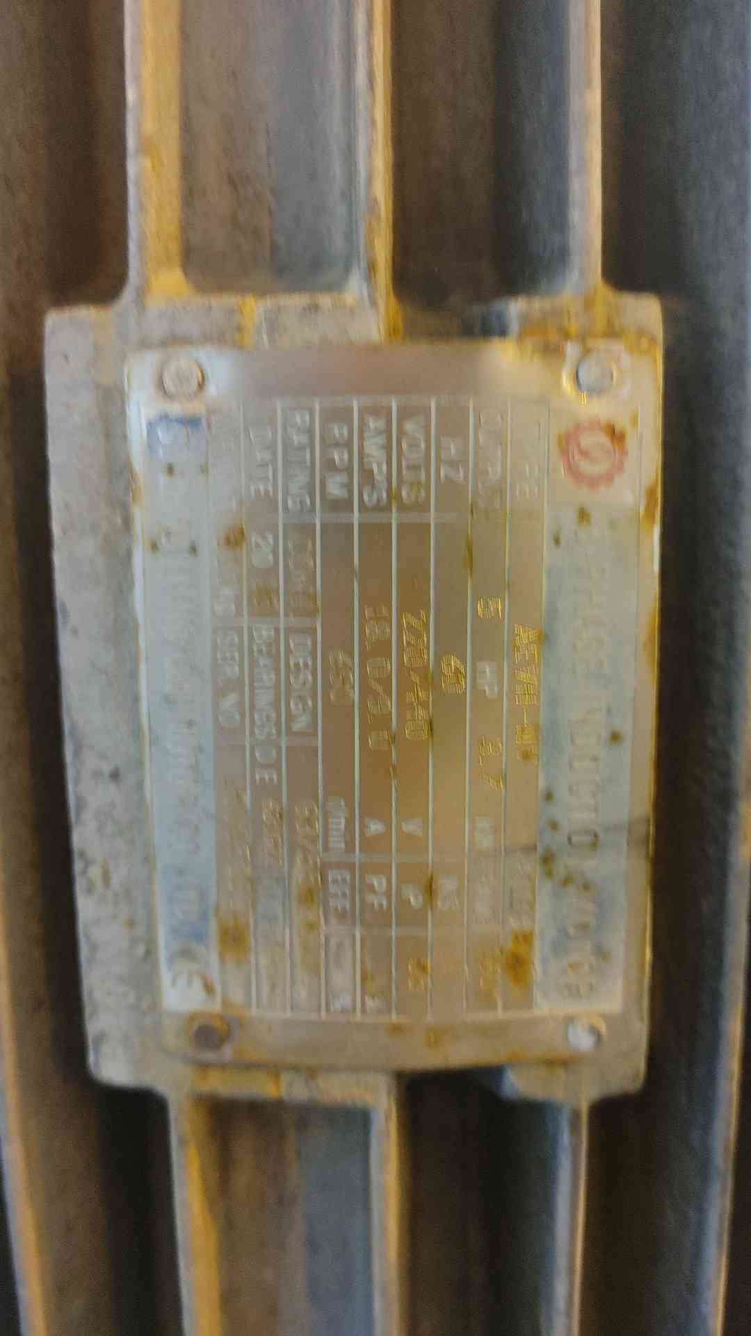 Su-Zhou Liang Chi Motor Fan 5HP 3.7KW 3PH AEVH-NV (109346)
