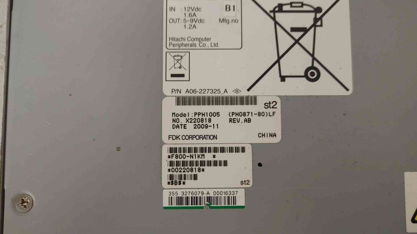 Hitachi PPH1005 N1K Cache Backup Battery â€“ Essential Power Protection for RKS/RKM/RKH Systems
