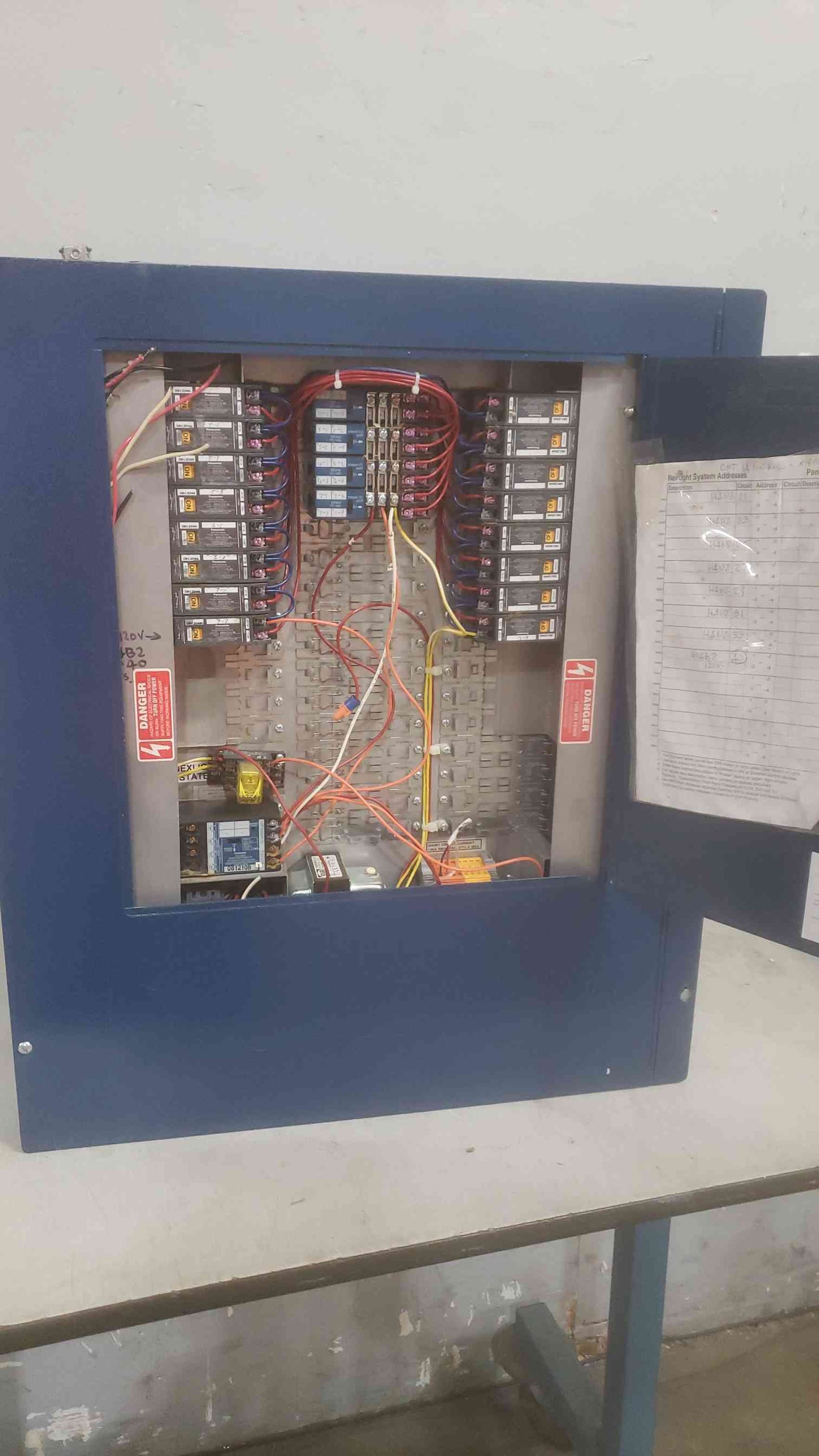 States Electric Mfg. Co. Lighting Contactor Panel 120/480V 20A Panelboard(SKU: 110580)