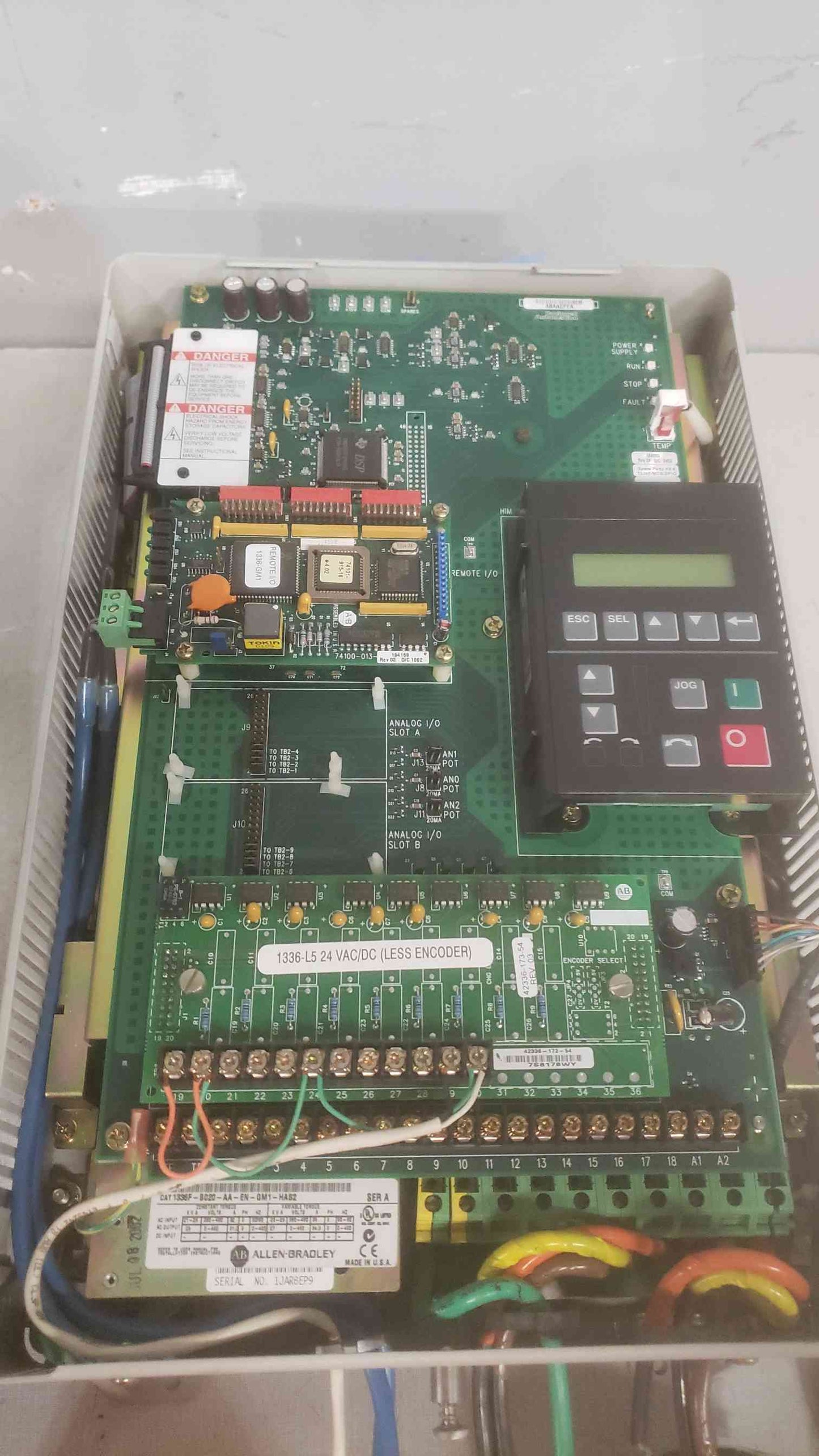 Allen-Bradley 2HP 1336 PLUS II Sensorless Vector AC Drive(SKU: 110619)
