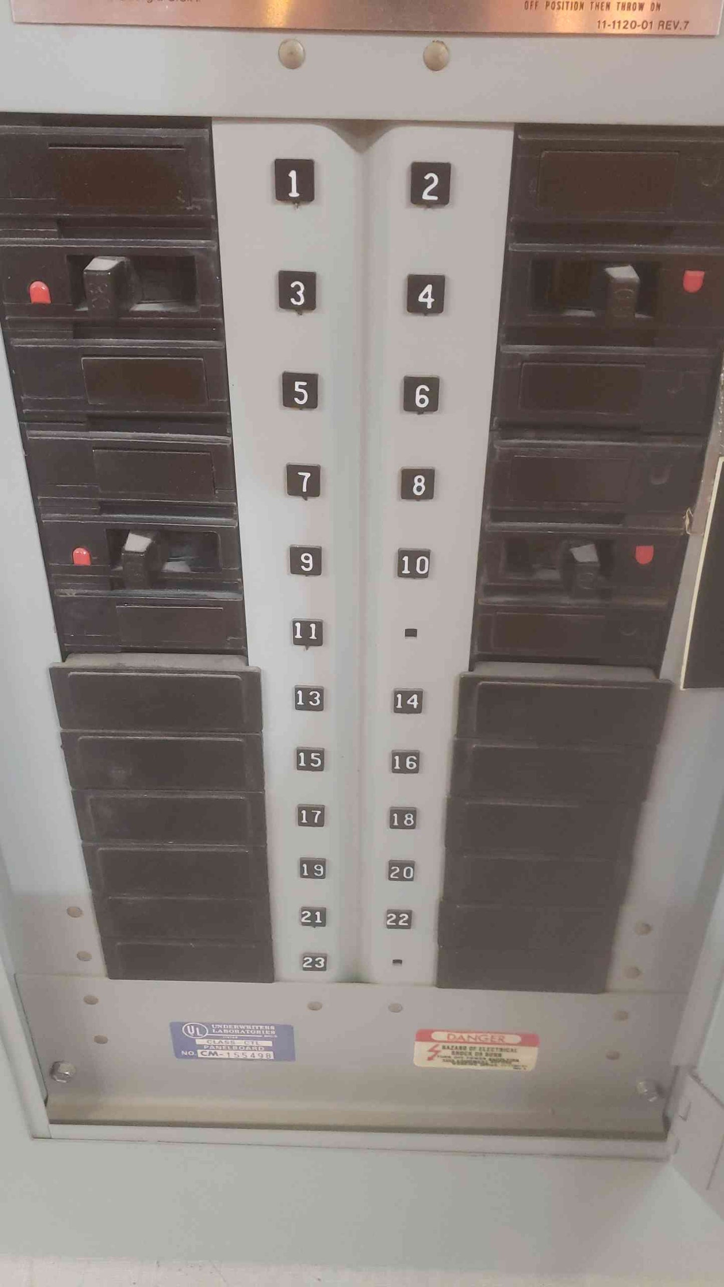 I-T-E 100A 480/277V 3PH 4W Panelboard (SKU: 110667)