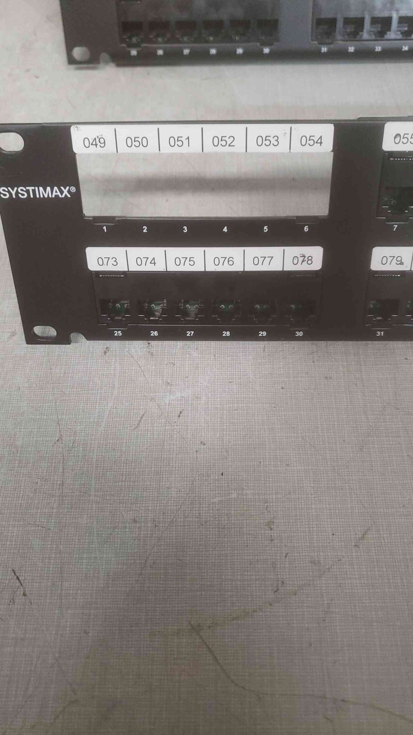 SYSTIMAX Power Sum PANEL- missing 6Ports(SKU: 110779)