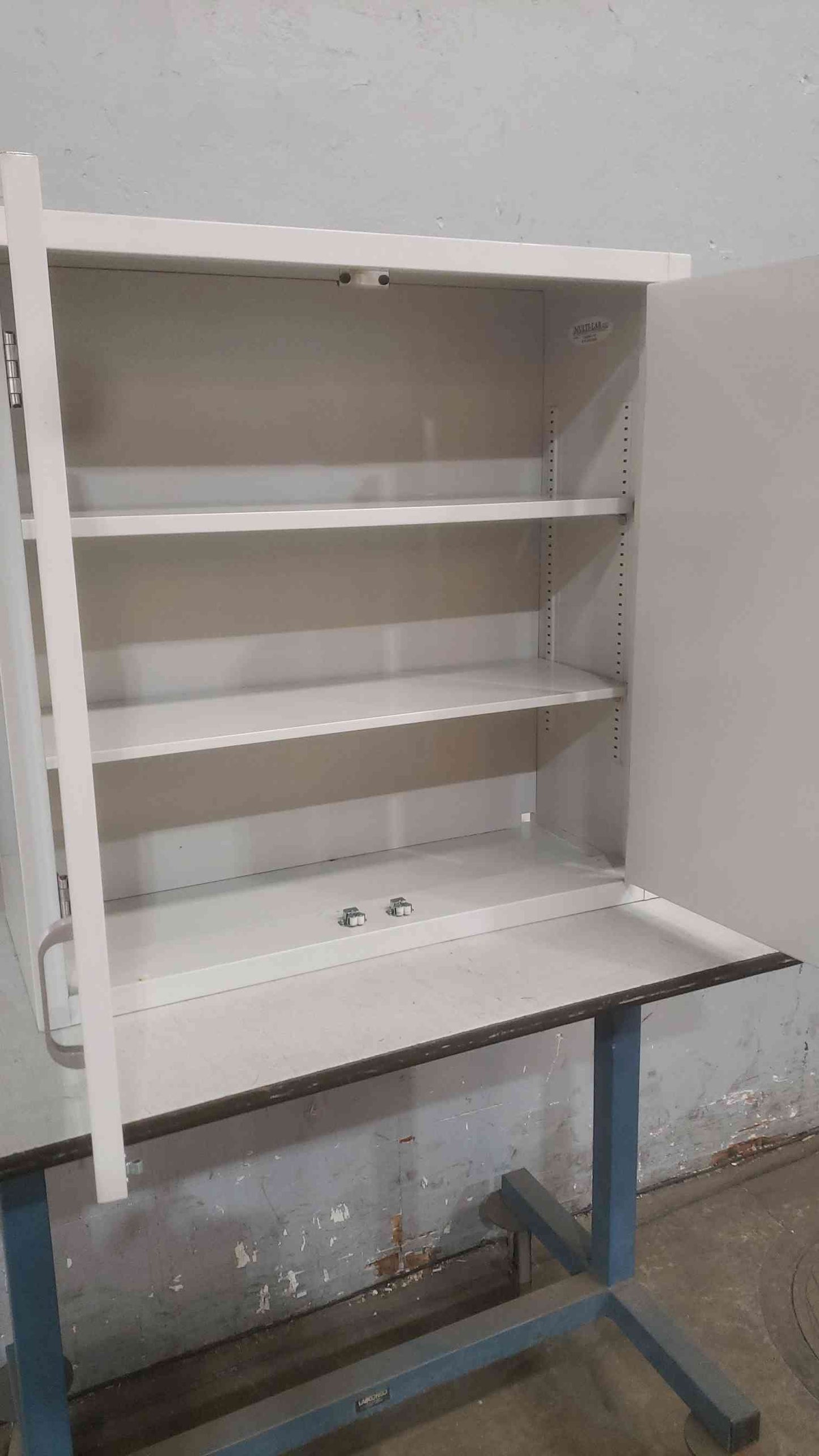 30" Duralab Solid Door Overhead White(SKU: 111123)