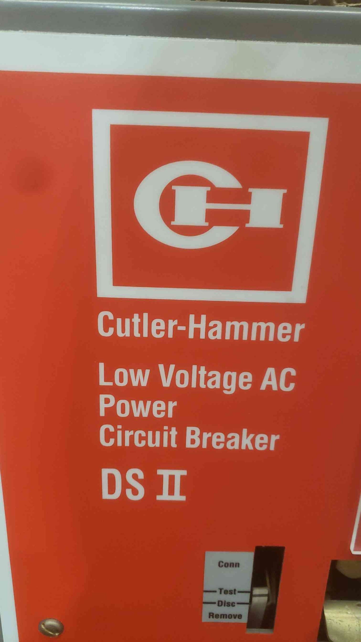 Cutler-Hammer 800A 120VAC AC Power Circuit Breaker DSII-508 (SKU: 111160)