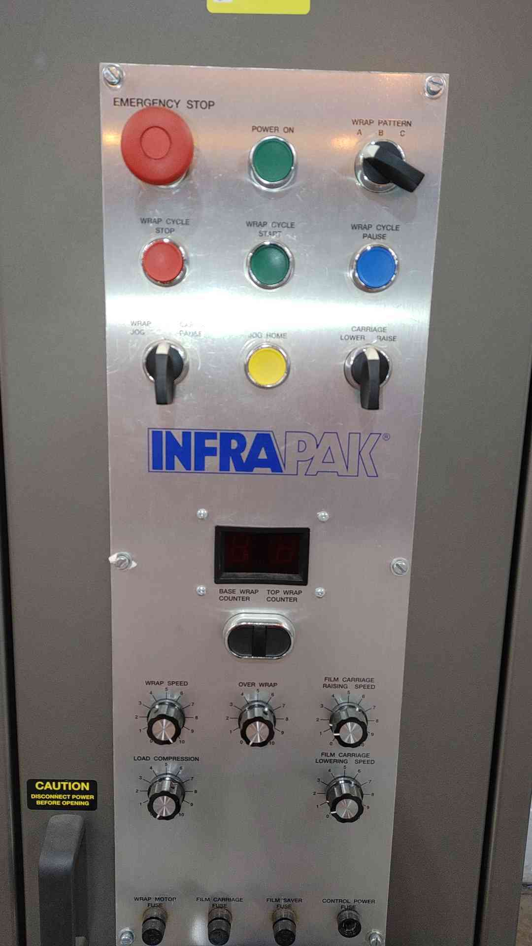 ARPAC 4000LBS Capacity 120V 1PH 15A Wrapping Machine Control W/ Turn Table & Ramp SW-4007W-L (SKU: 111389)