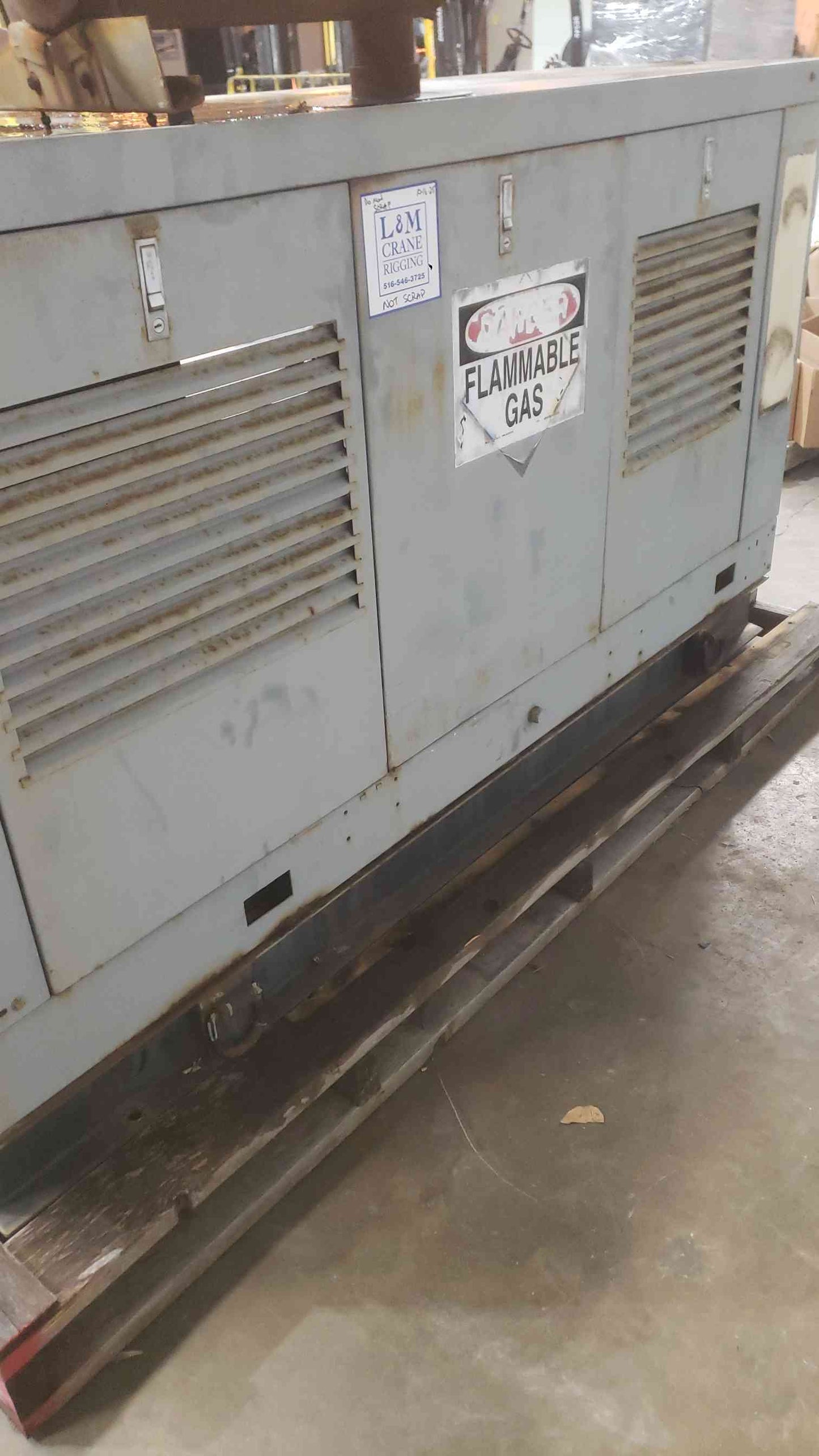 35KW KOHLER Ford 1&3PH Nat Gas LP Generator 614Hrs 35RZ82 TESTED (SKU: 111464)