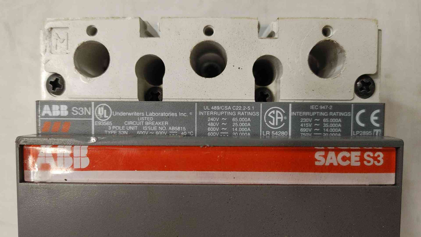 ABB 70A 600VAC 3Pole Circuit Breaker(SKU: 111497)