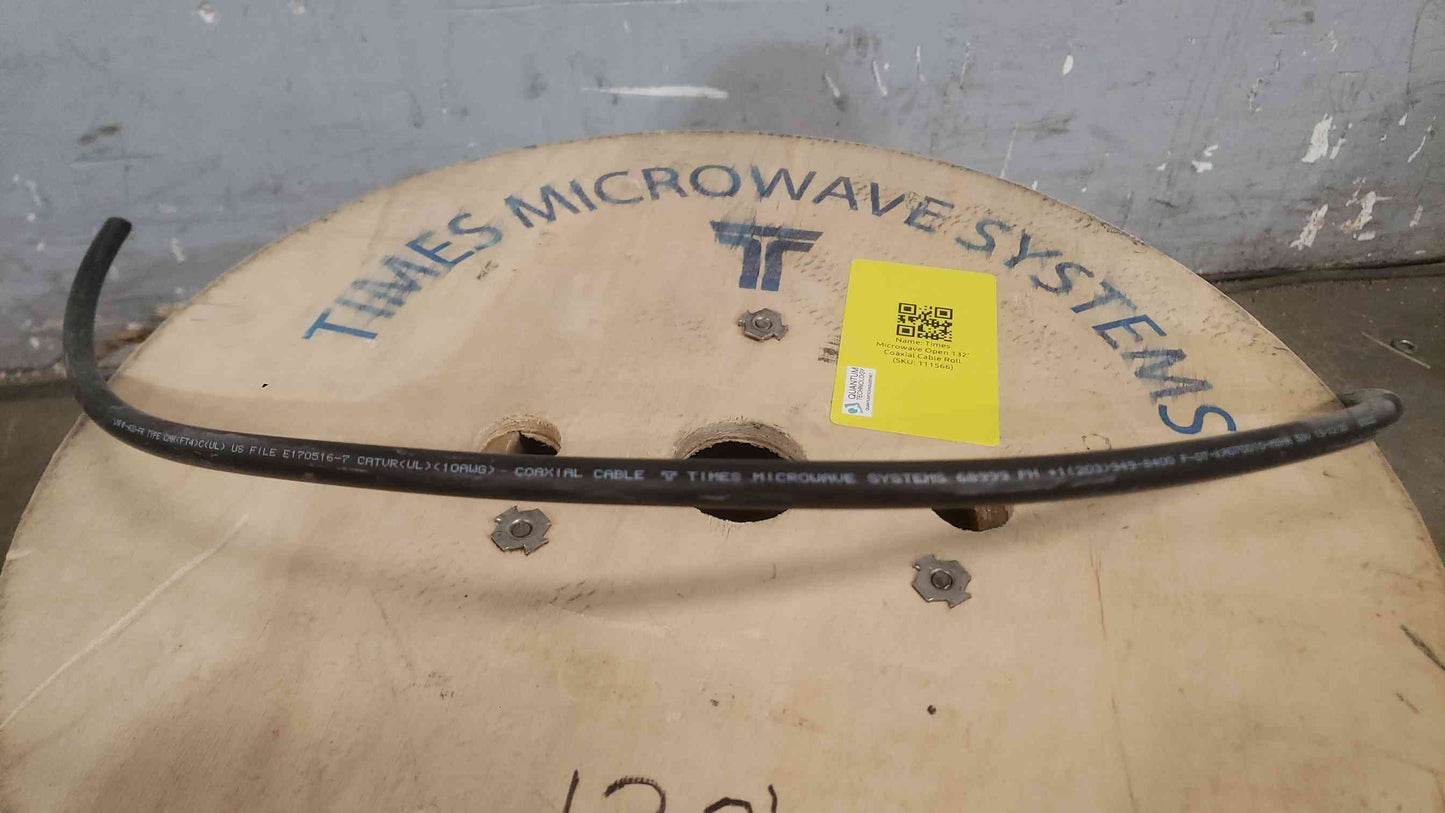 Times Microwave Open 132' Coaxial Cable Roll (SKU: 111566)