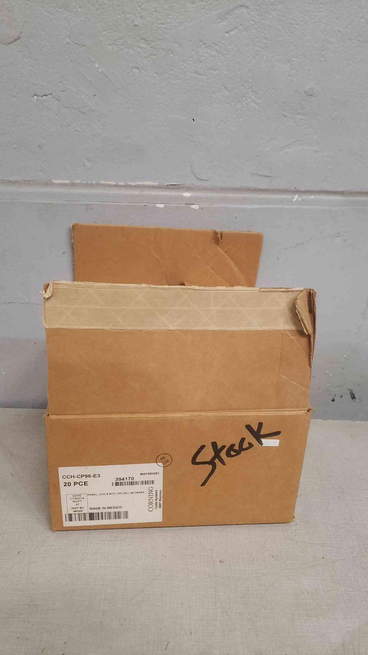 NEW Box Of 20 Corning LANscape CCH Connector Panel CCH-CP96-E3(SKU: 111628)