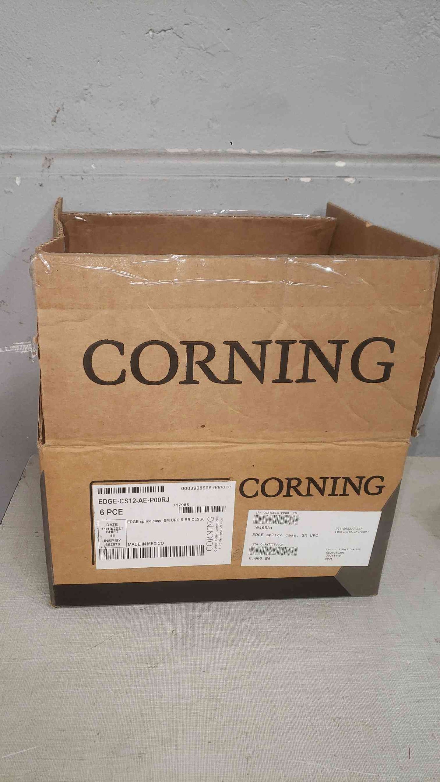 NEW Corning Box Of 10 Lynx-CustomFit Splice-On Connectors LYNX2-LC.PC-M6-2