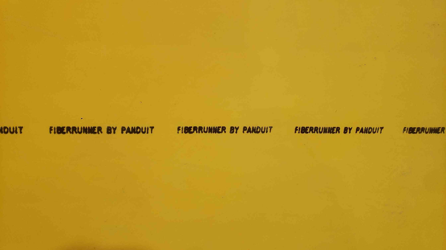 Panduit 52" FiberRunner 24x4 FR24X4YL10 (SKU: 111718)