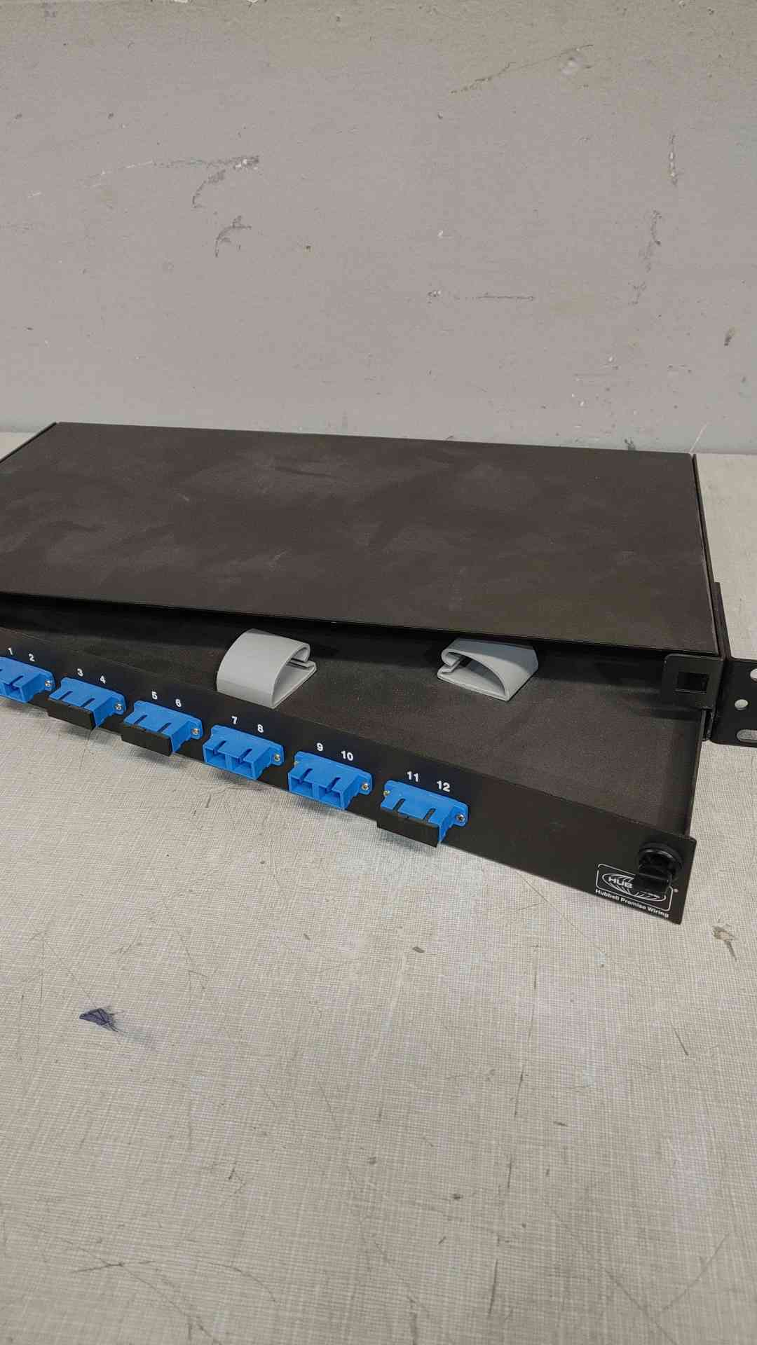 Hubbell OPTIchannel Rack Mount Panel 6SC Duplex Adapters(SKU: 111759)