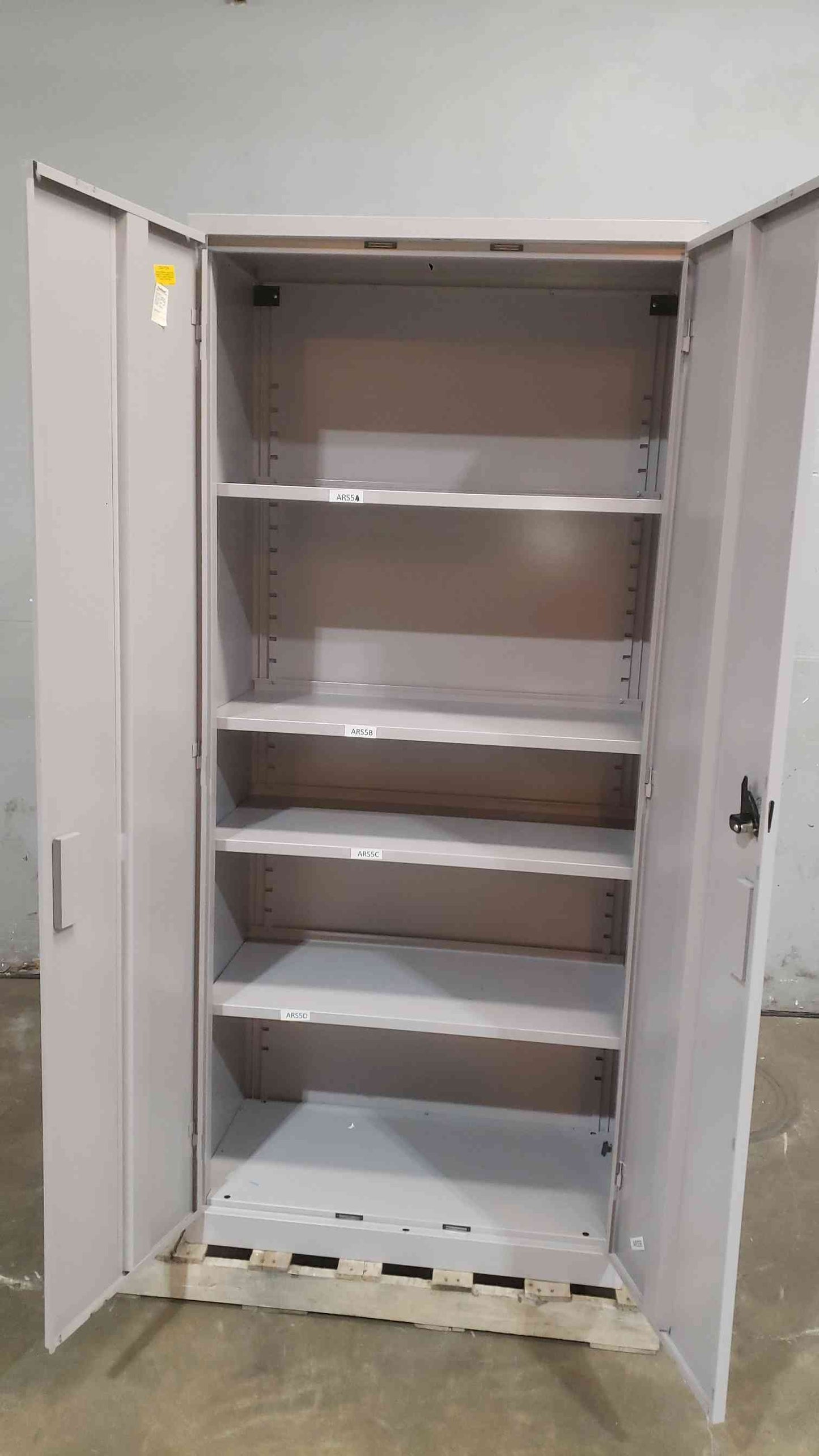 Steelcase Four Tier Storage Cabinet 730591 3'x18"x81" (SKU: 111852)