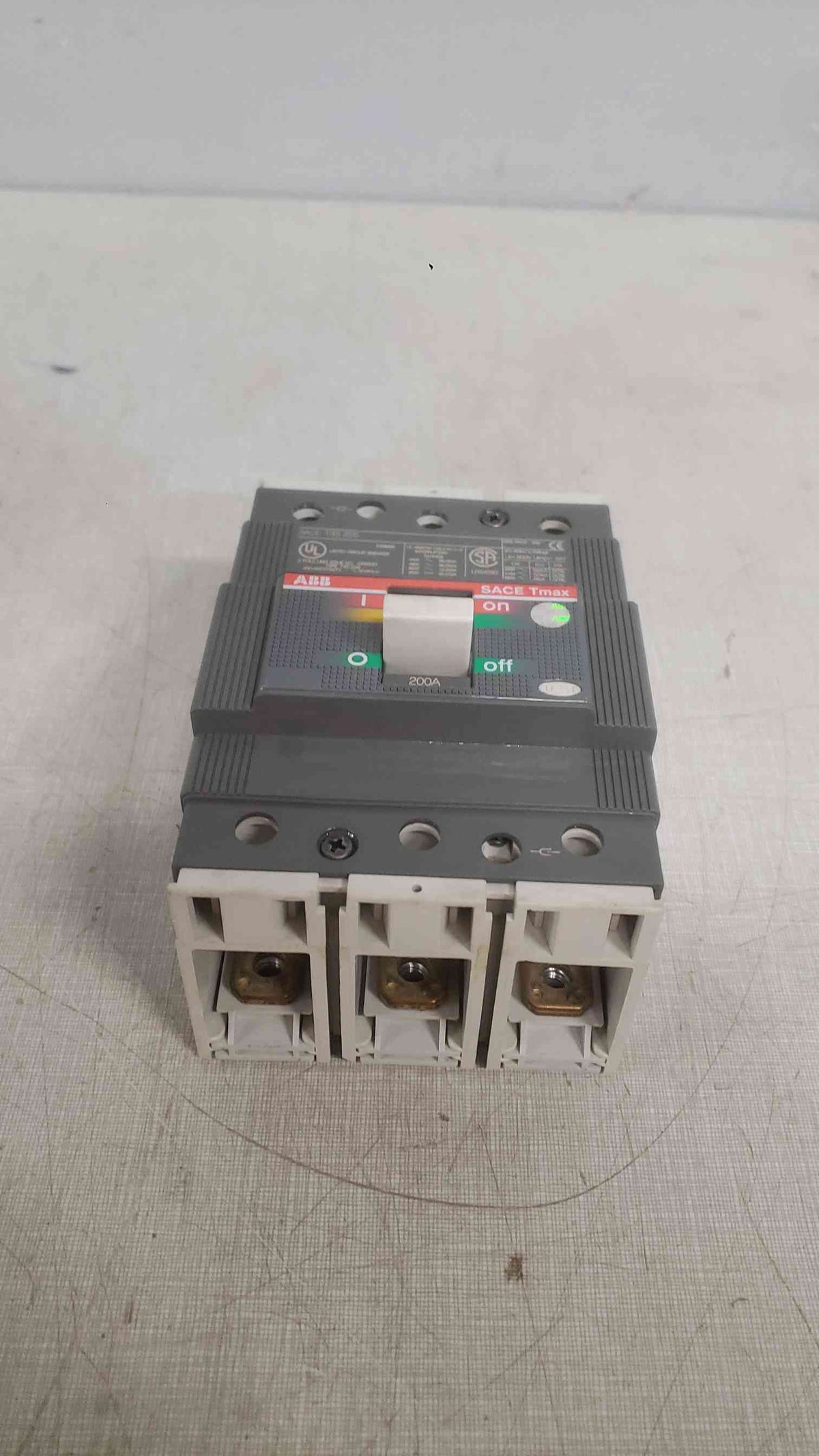 ABB 200A ABB SACE Tmax T3S 225 3 Pole Breaker (SKU: 111874)