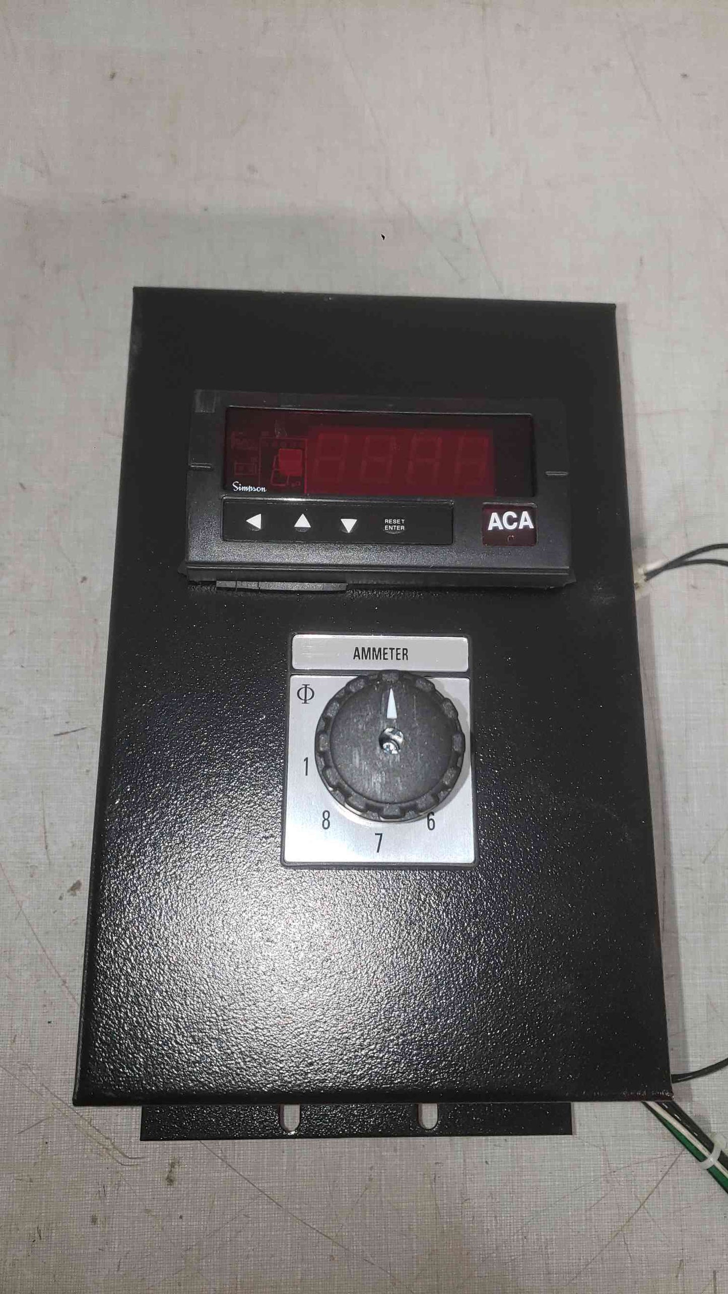 Simpson Electric Digital AC Ammeter (ACA) (SKU: 111879)