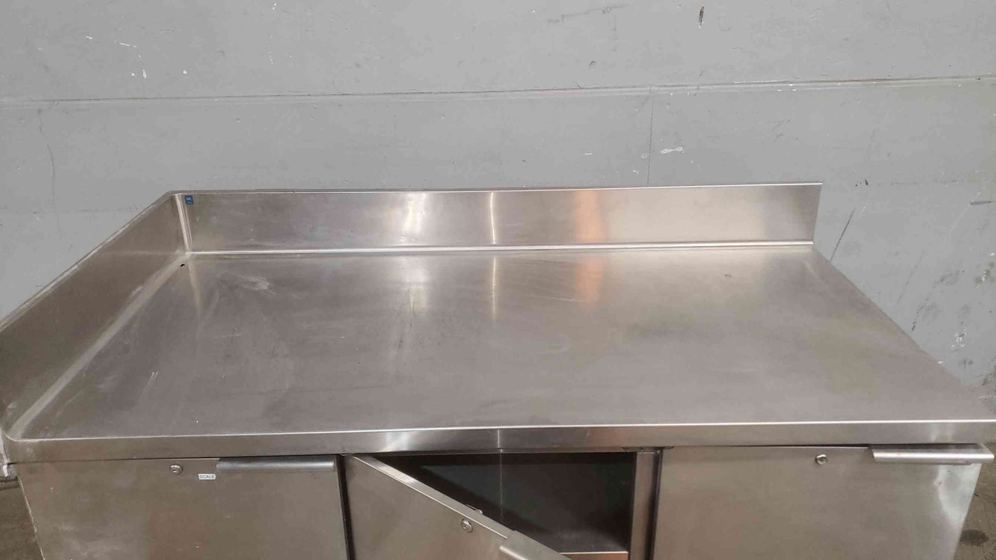 Stainless Steel 68" Prep Table W/ 3 Doors (SKU: 111941)